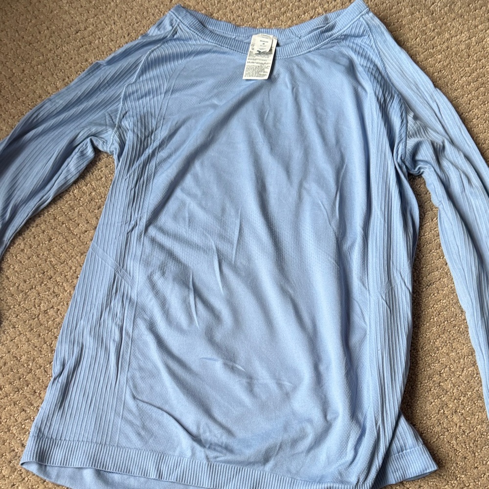 Old Navy Women's Light Blue Blouse
